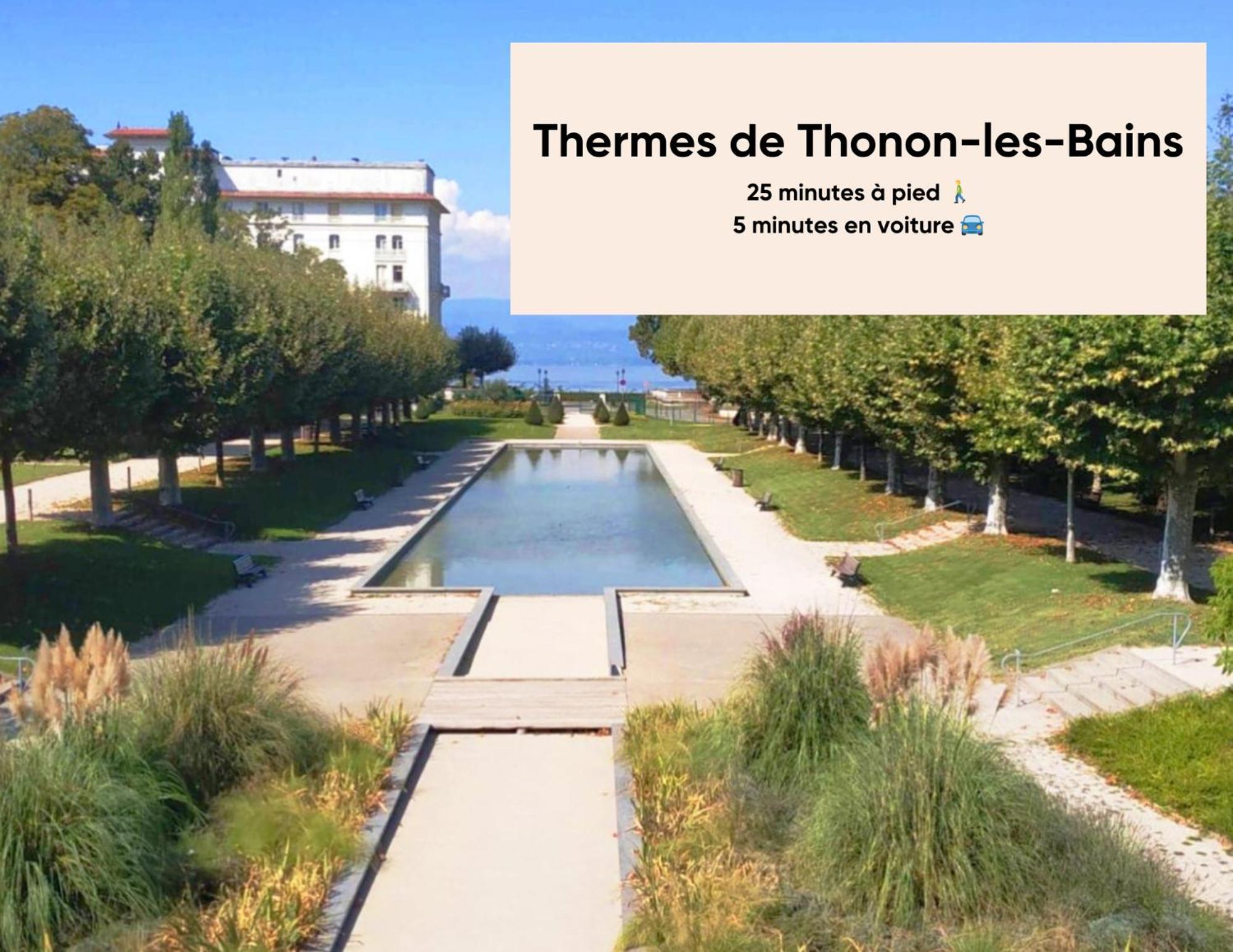 Ferienwohnung Cosy Et Moderne - Dent D'Oche Thonon-les-Bains Exterior foto